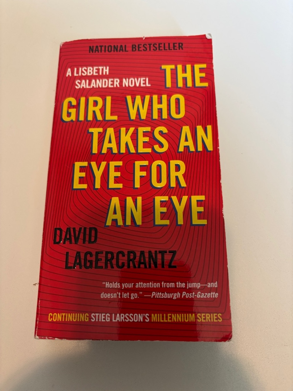 The Girl Who Takes an Eye for an Eye by David Lagercrantz (Paperback book)